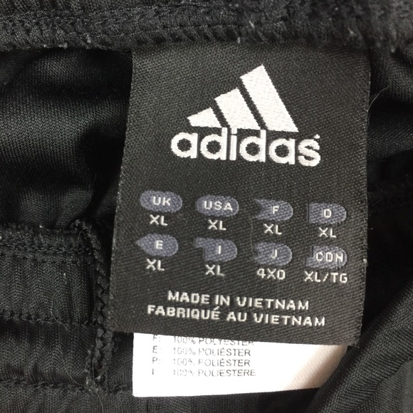 Adidas Black Sweat Pants XL Athletic Sweatpants - Picture 6 of 8
